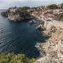 Vista aérea de Dubrovnik 