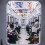 Underground metro train - Kioto