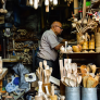 Mercado artesanal en Tunez